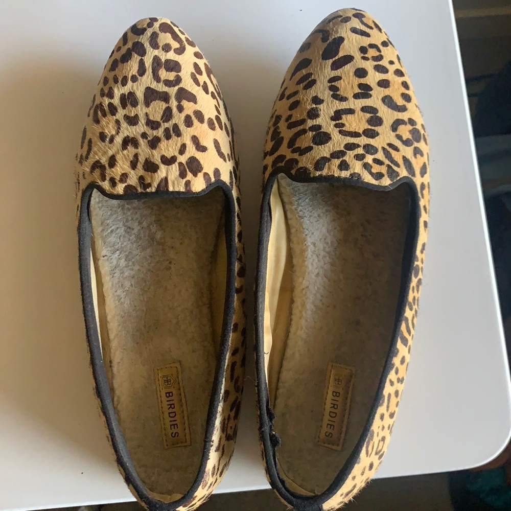 Birdies leopard flats